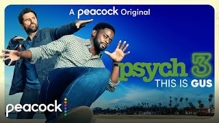 Psych 3 This Is Gus  Official Trailer  Peacock Original [upl. by Ellenahs]