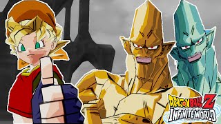 Pan SSJ VS Nuova Shenron e Eis Shenron  Dragon Ball Z Infinite World [upl. by Ilke]