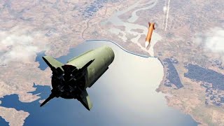 Scud Missile vs Patriot Missile Dam Defense  DCS World [upl. by Lihp]