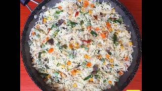 BASMATI COCONUT FRIED RICE RECIPE [upl. by Sedberry]