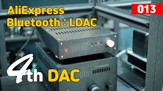 Bluetooth DAC  알리발 가성비 2번째 BT LDAC 결합 하이엔드 DAC [upl. by Toille]