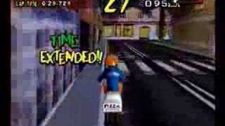 PS1 Radikal Bikers Beta Footage Playstation [upl. by Aneleiram]