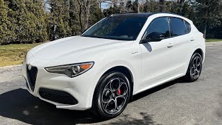 2023 Alfa Romeo Stelvio Veloce Review  Vastly Improved In Every Way [upl. by Seldan300]