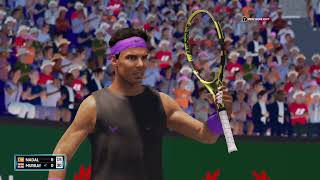 Rafael Nadal Vs Andy Murray  Shanghai Masters 2023  ATP 1000  Hard Court  AO Tennis 2 Gameplay [upl. by Symons]