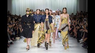 Versace Womens SpringSummer 2018  Fashion Show [upl. by Igiul]