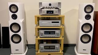 Amplificador Marantz Model 30 Marantz SACD30 Canton Reference 3K [upl. by Arhsub]