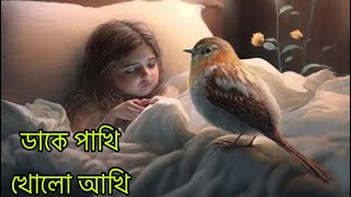 ডাকে পাখি খোলো আখি  Daake Pakhi Kholo Akhi  Coverd By Kazal Roy [upl. by Paxton]