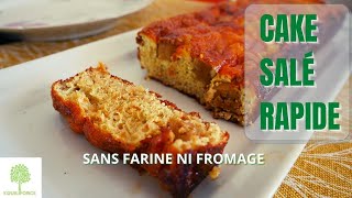 Recette  Cake salé sans gluten [upl. by Kalasky272]