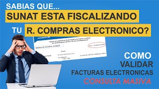 ¿Cómo validar Facturas Electrónicas de forma masiva  2021 [upl. by Depoliti]