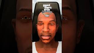 GTA San Andreas Original vs Definitive  Parte 9 shorts gta funny [upl. by Norford]