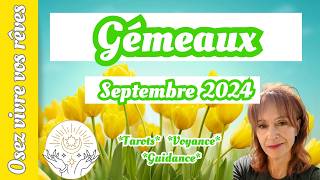 GÉMEAUX Septembre 2024 💖 Équilibre et Tolérance en Amour [upl. by Ammej691]