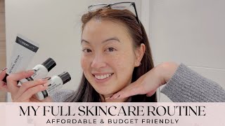 My Full Skincare Routine  Budget Friendly amp Pregnancy Safe Options [upl. by Jermyn]