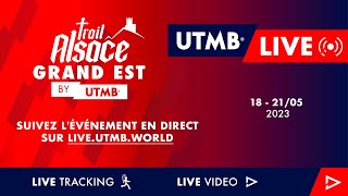 Trail Alsace Grand Est by UTMB 2023  Live Français [upl. by Dickie]