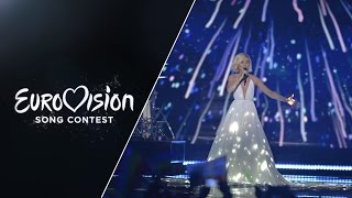 Polina Gagarina  A Million Voices Russia  LIVE at Eurovision 2015 SemiFinal 1 [upl. by Lorant]