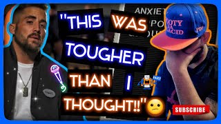 DAMN THIS WAS TOUGH Dear Anxiety  Spoken Word PDP REACTION [upl. by Eniad585]