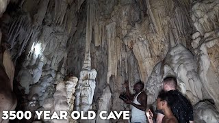 3500 YEAR OLD MAROON CAVE EXPLORATION OF JAMAICAN CULTURE THEN FOOD [upl. by Ivy827]