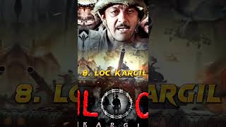 Top 10 Indian movies based on Indian army 🇮🇳🇮🇳🇮🇳🇮🇳🇮🇳🇮🇳 [upl. by Naashar766]