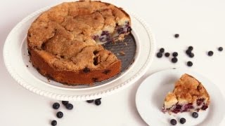 Blueberry Vanilla Bean Coffee Cake  Laura Vitale  Laura in the Kitchen Episode 574 [upl. by Oyek485]