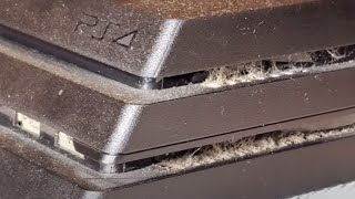 Safely cleaning my PS4 pro [upl. by Yaakov]