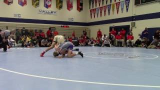 Lance Runyon Indianola vs Noah Fye New Hampton [upl. by Etteval]