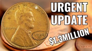 DO YOU HAVE MOST VALUABLE 1944 D MINT MARK USA WHEAT PENNY WORTH MILLIONS OF DOLLARS [upl. by Cullan]