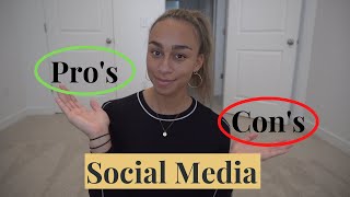 SOCIAL MEDIA PROS AND CONS [upl. by Oniotna438]