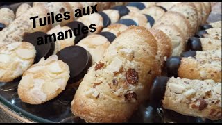 Des tuiles aux amandes طريقة عمل تويل ناجح بكل اسراره و تفاصيله بابسط المكونات و على قد اليد [upl. by Midian]