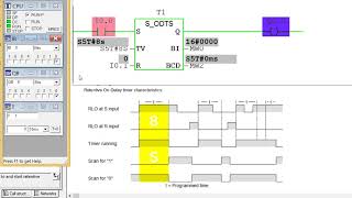 Retentive ON Delay Timer in the PLC [upl. by Adiel]