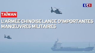 Taïwan  larmée chinoise a tiré quotde multiples missiles balistiquesquot [upl. by Leacock11]