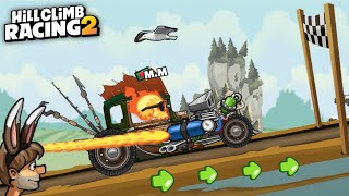 🥵 IMPOSSIBLE SPEED RUN Track In Community Showcase  Hill Climb Racing 2 [upl. by Ivett]