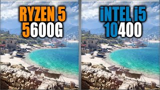 Ryzen 5 5600G vs i5 10400F Benchmarks – 15 Tests 🔥 [upl. by Elton]