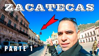 No hay azul más azul que el cielo de esta ciudad  Zacatecas y su Centro Histórico 1 🇲🇽 [upl. by Nafis]