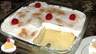 COMO HACER UN PASTEL TRES LECHES TRADICIONAL QUE RICO Y FACIL [upl. by Nelly]