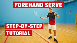 Forehand Serve  A stepbystep guide [upl. by Malanie297]