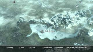 Treasure Map 10 X  The Elder Scrolls V Skyrim Guide  Where to find It [upl. by Azne]