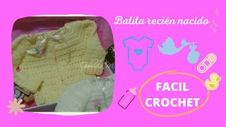 Batita recién nacido en crochet paso a paso [upl. by Aivekahs]