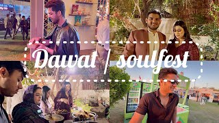 Minal appi k ghar dawat 😍  Soulfest Food festival [upl. by Asirahc]