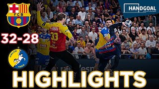 HIGHLIGHTS BARCELONA VS KIELCE EHFCl  ملخص مباراة برشلونة و كيلسيه في دوري أبطال أوروبا [upl. by Irrot]