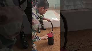 Army bale sap khaliya 😱army bsf indianarmy trending shortvideos devesh0101 [upl. by Eesyak507]