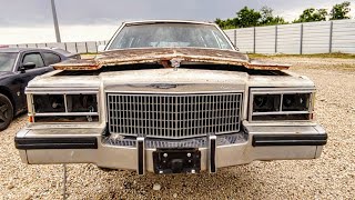 1980 Armbruster Stageway Cadillac Limo Junkyard Find [upl. by Bonine]