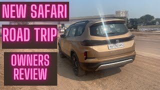 New Safari 2024 Road Trip Owners Review  Features testing on Road trip  Pune to Varanasi Trip [upl. by Jeuz]