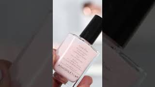 Nailberry Oxygenated Nail Lacquer Candy Floss swatches on dark skin shorts [upl. by Germann]