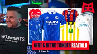 NEUES SCHALKE TRIKOT 🤔 GamerBrother REALTALK über NEUE amp RETRO TRIKOTS 👕 [upl. by Otilegna814]