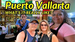 WHAT IS PUERTO VALLARTA REALLY LIKE 🌴 Walking the streets in this Mexican Beach Town [upl. by Notslah]