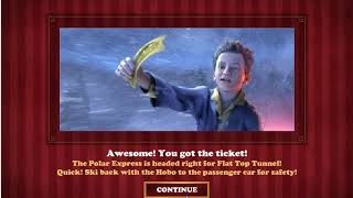 The Polar Express Ticket Chase Gameplay [upl. by Neelya]