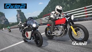 RIDE 2 PS4 FR WORLD TOUR 2 CAFÉ RACER LE DÉBUT DE LA RICHESSE [upl. by Emma]