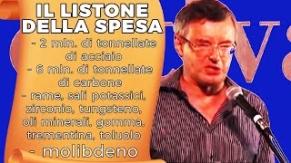 ALESSANDRO BARBERO  IL LISTONE DELLA SPESA la lista del molibdeno [upl. by Gio]