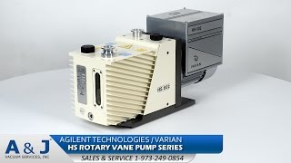 Agilent Technologies Varian HS 602 Rotary Vane Pump [upl. by Busch]