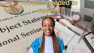 Everything you need to know about the process of upgrading your matric results in SA✨ [upl. by Hatnamas]