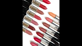 MAC new LUSTERGLASS LIPSTICK SWATCHES MACLUSTERGLASSLIPSTICKSWATCHES [upl. by Newby831]